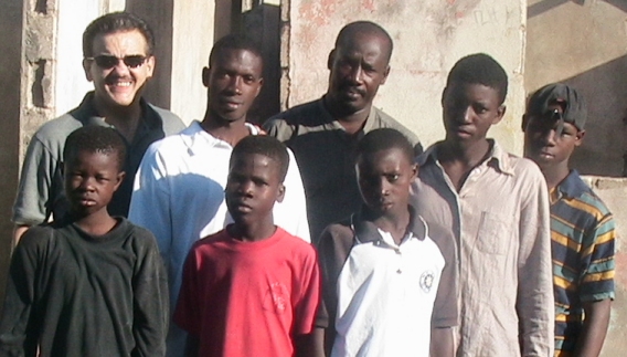 Bill Schell in Haiti