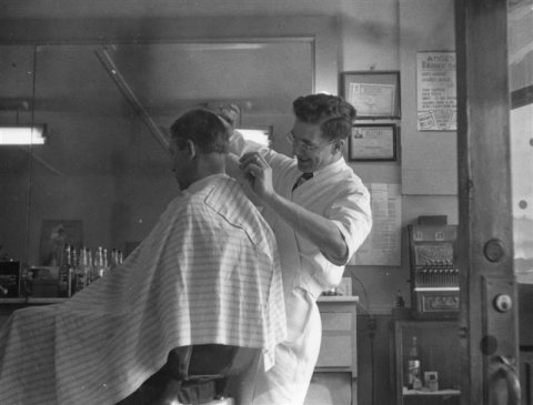 Ange Butera, Barber